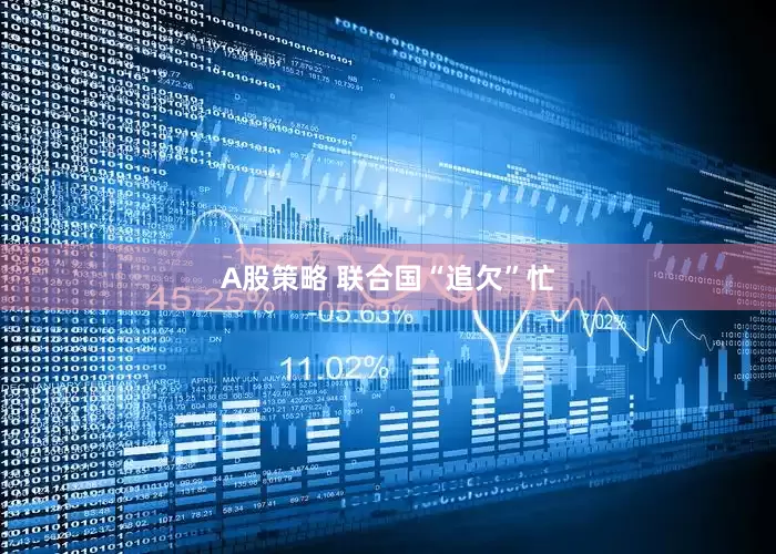 A股策略 联合国“追欠”忙